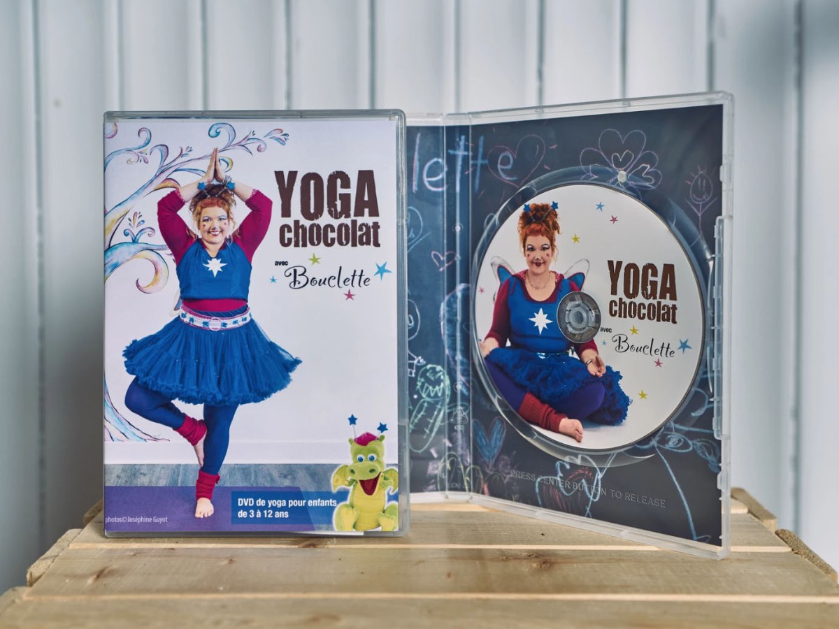 Bouclette - TV - DVD Yoga chocolat